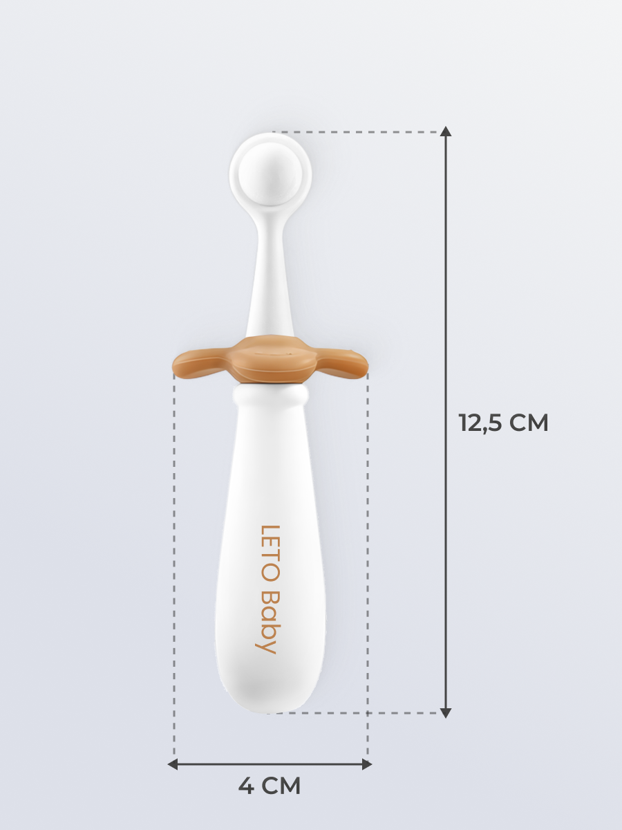 Зубная щетка детская мягкая LETO Baby