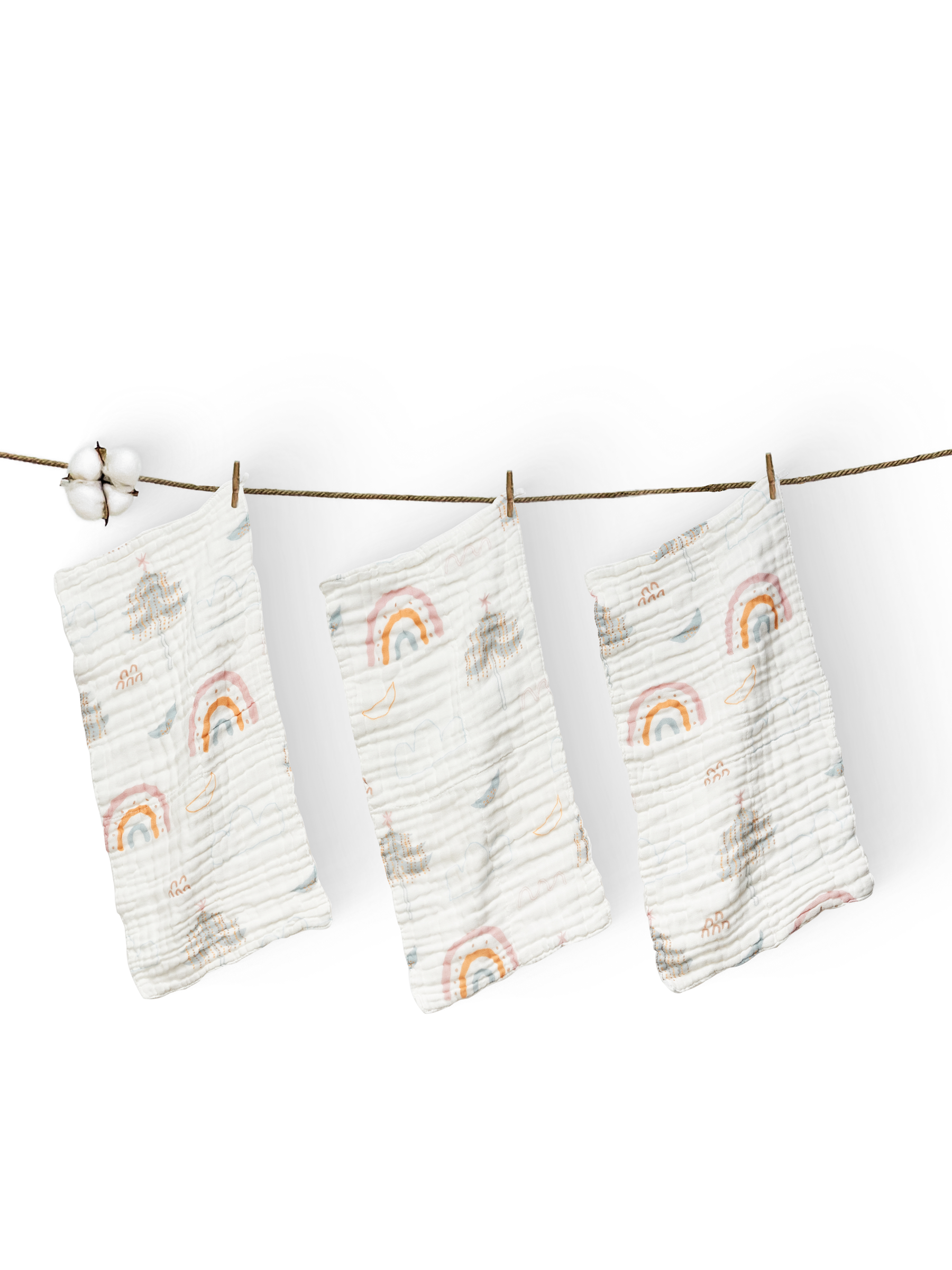 Детское полотенце 25x50 см leto baby