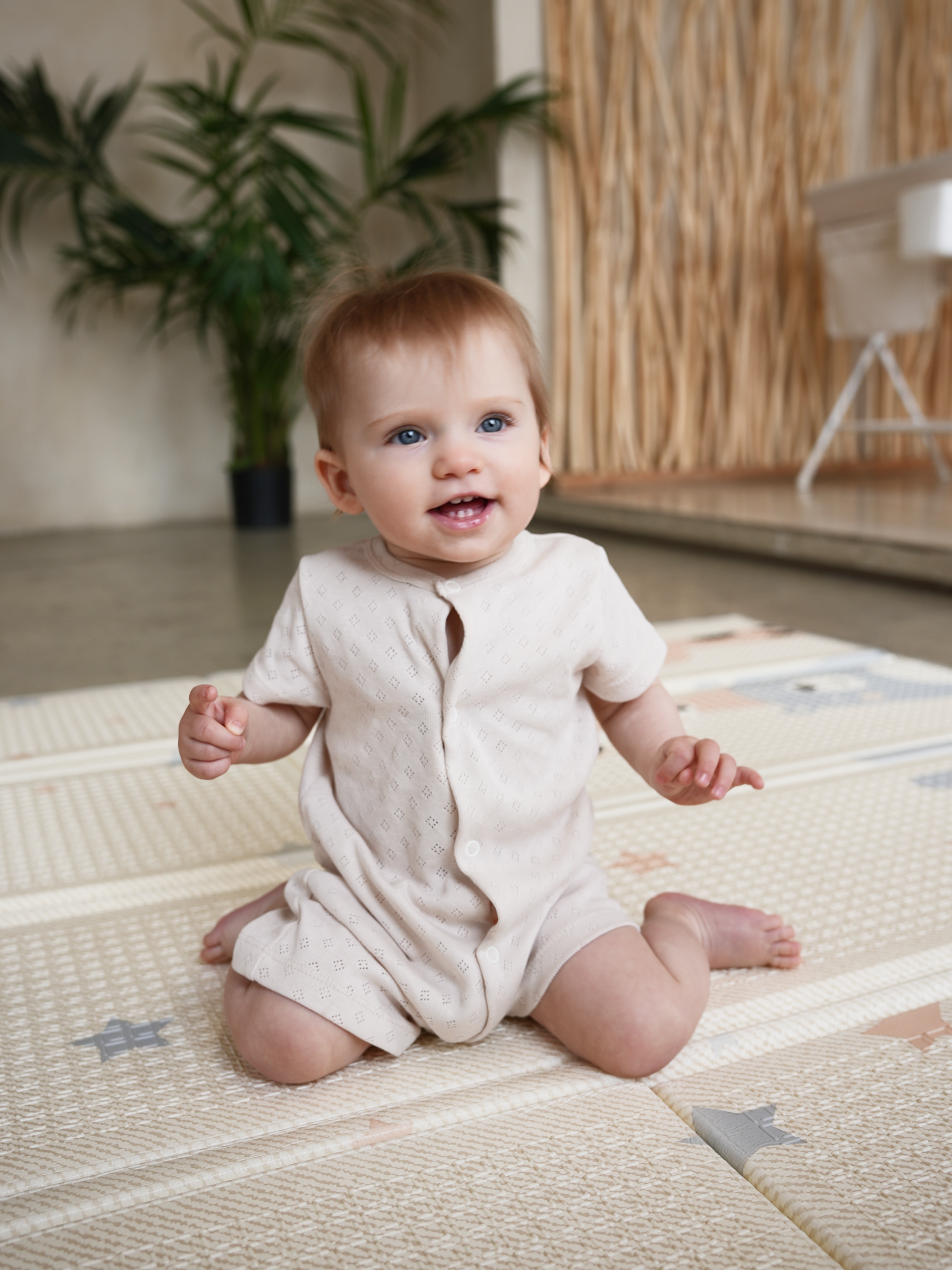 Детский коврик для ползания LETO Baby