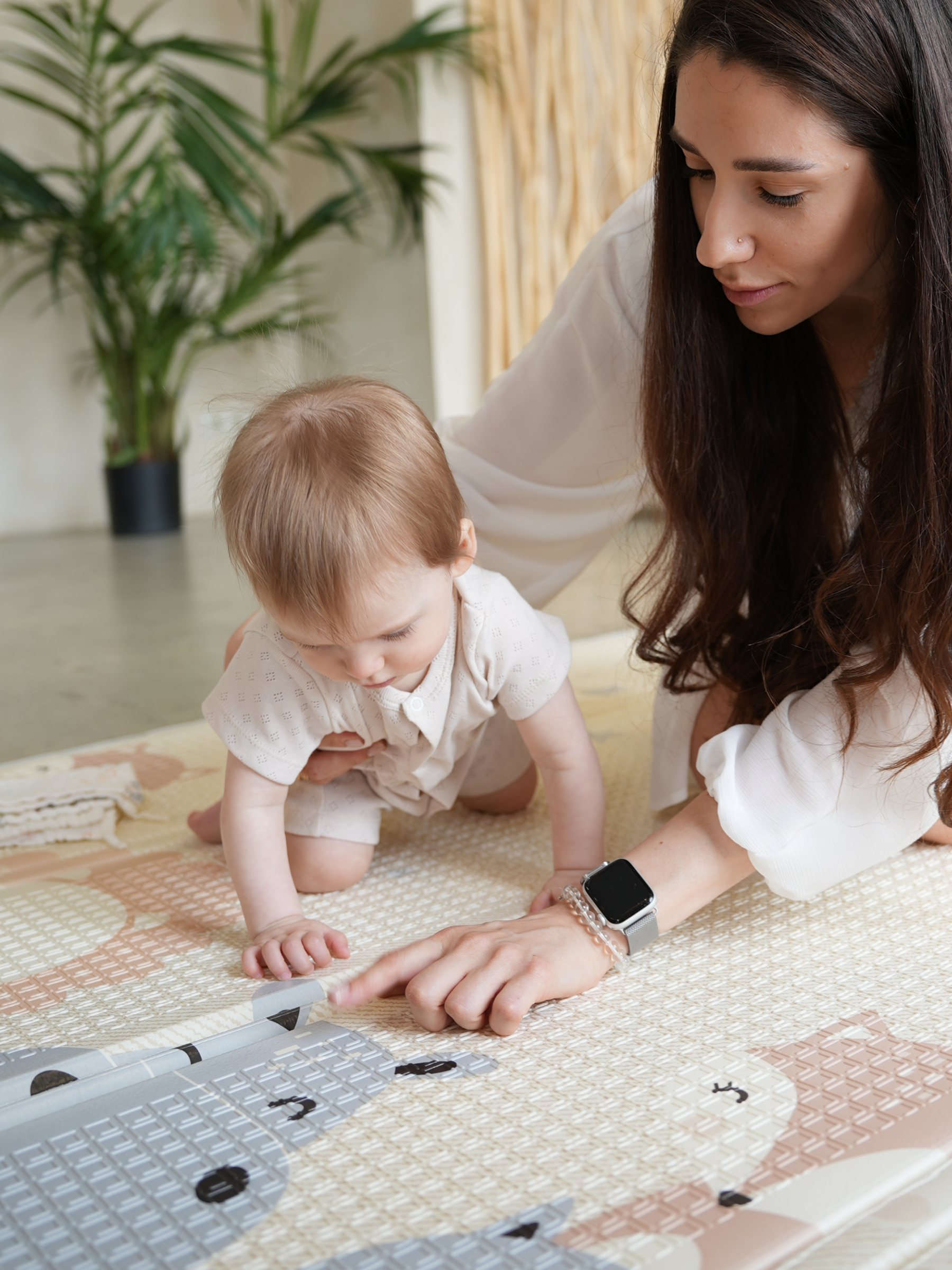 Детский коврик для ползания LETO Baby